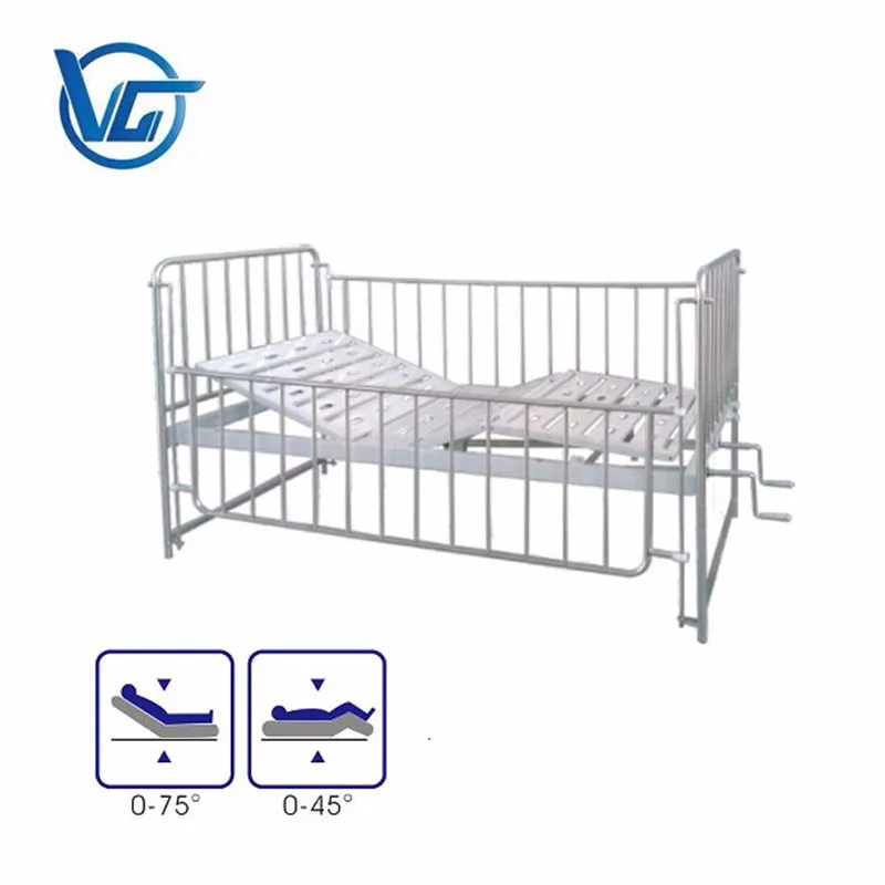 Manual hospital foldable baby cot bed for sale, Wholesale Baby