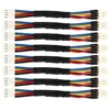 Wholesale Price 8pcs/lot PC Cooling Fan Speed Reduce 4 Pin Power Resistor Male to Female Converter Cable Adapter