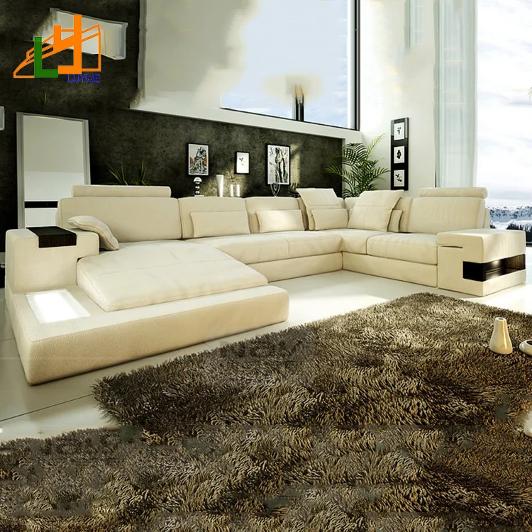 Online Sale L Shaped Corner Living Room Couch New Style Home
