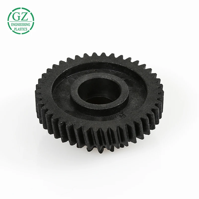 OEM injection molded plastics power transmission parts nylon PA66 PA6 gear wheels
