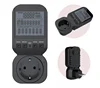 Past 7 Days/7 Months History For kWh Energy Meter Socket Employ ABS & PC Material