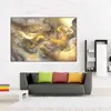 Large sizes Wall Art Prints Fine Art Prints Abstract oil Painting Wall Decor Yellow Painting for Print Wall picture no frame