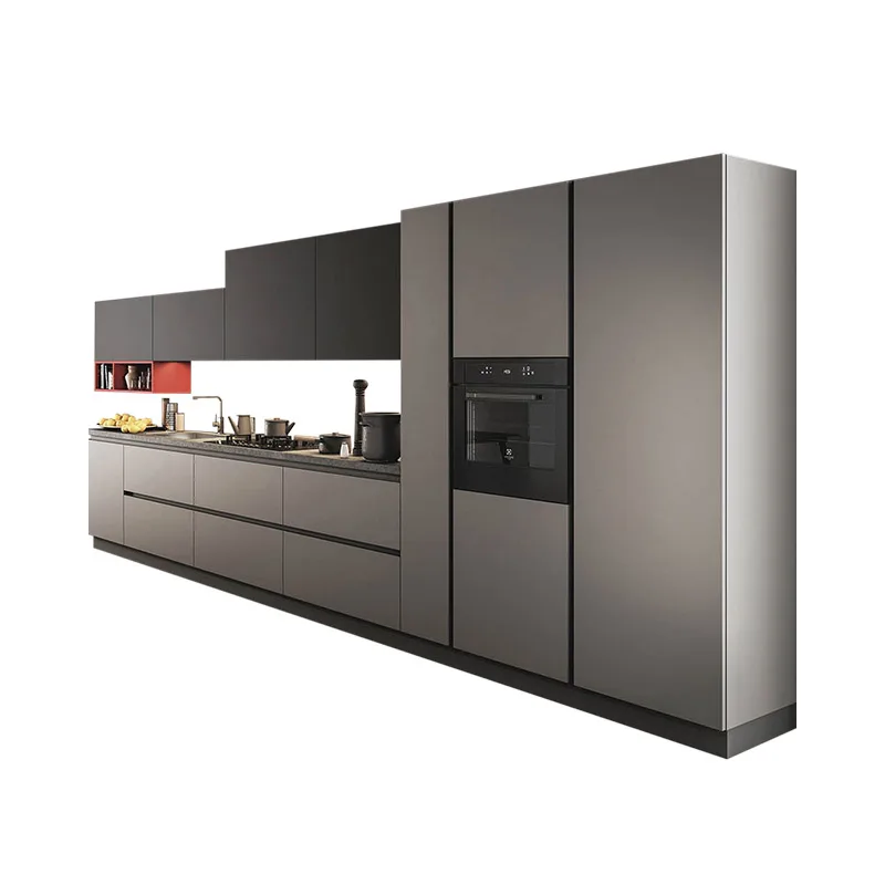 Canada Standard Black Classic Oak Solid Wood kitchen cabinet by CBMMART