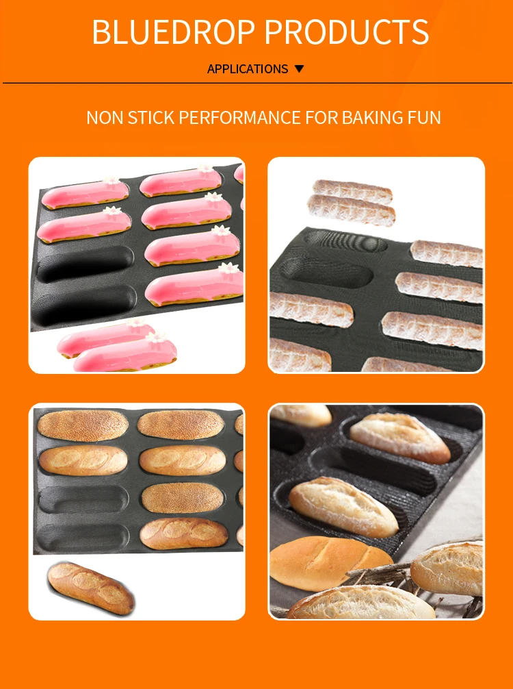 Cheap Silicon Bread Baking Form Molds Nonstick Bakeware Set Buy