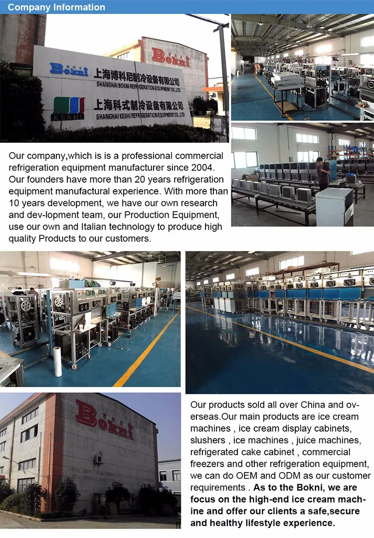 2019 The Famous High Quality Industrial Hard Ice Cream Maker Machine