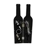5Pcs/set Wine Opener Corkscrew Gift Set Bottle Shaped With Stopper Pourer Wine Opener Drip Ring Bar Accessories