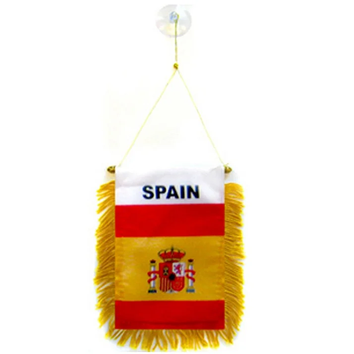 Flags Puerto Rico Flag Hanging Car Pennant For Car Window Or