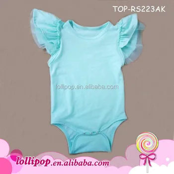ruffle onesie baby girl