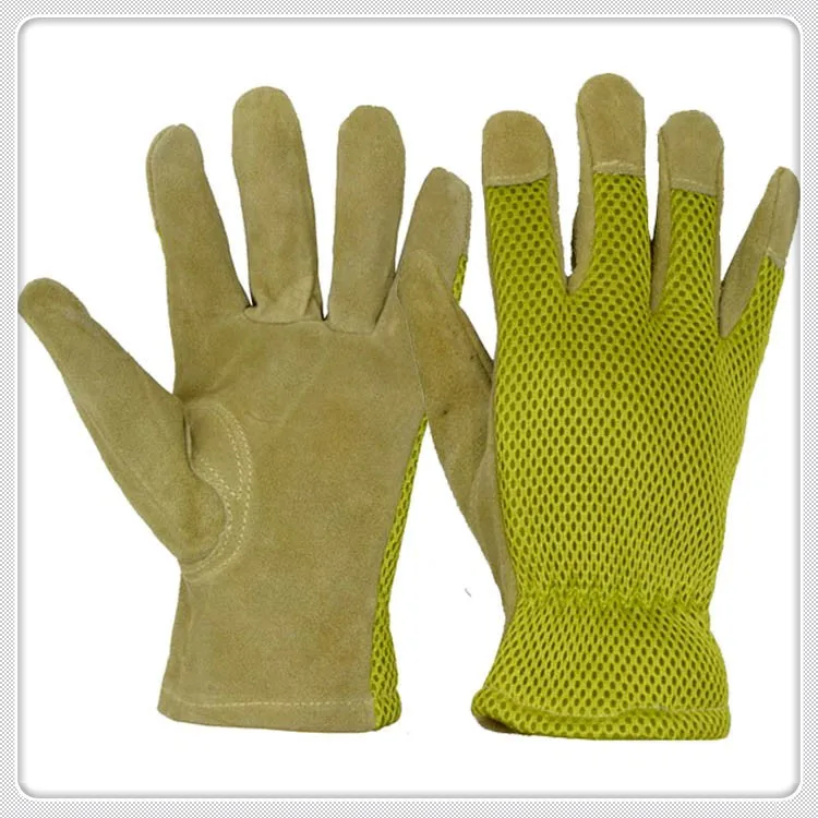 Pri Ce Cert.cowhide Drill Rigger Winter Industrial Leather Hand