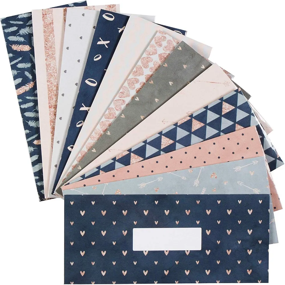 12 Budget Envelopes Laminated Cash Envelope System For Cash Savings Plus 12 Budget Sheets Buy