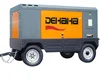 Free shipping diesel air compressor mining with jack hammer