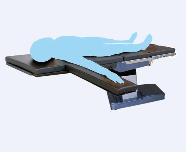 Electric surgery table for rectal and kidney urological operation