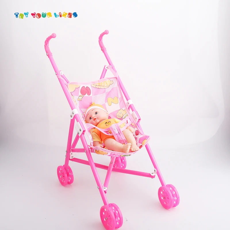 boy doll stroller