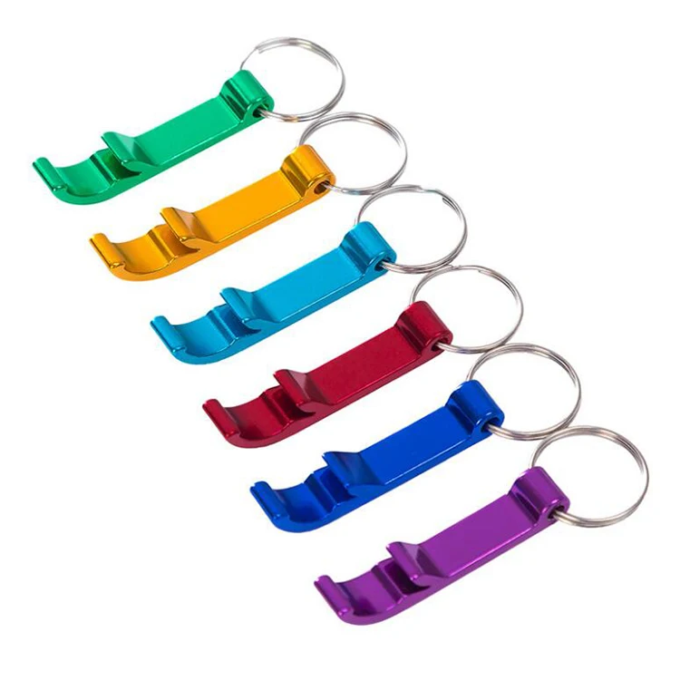 Customized Water Bottle Opener Keychain For Promotional Gift