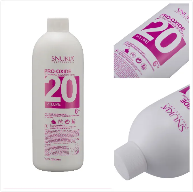 Professional Salon Hair Color Developer Oxidant Cream Permanent With