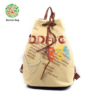 plain yellow backpack