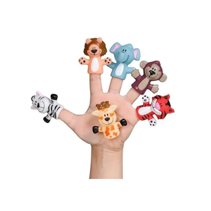 Factory Making Custom Zoo Animal Plastic Finger Puppet Buy Plastic