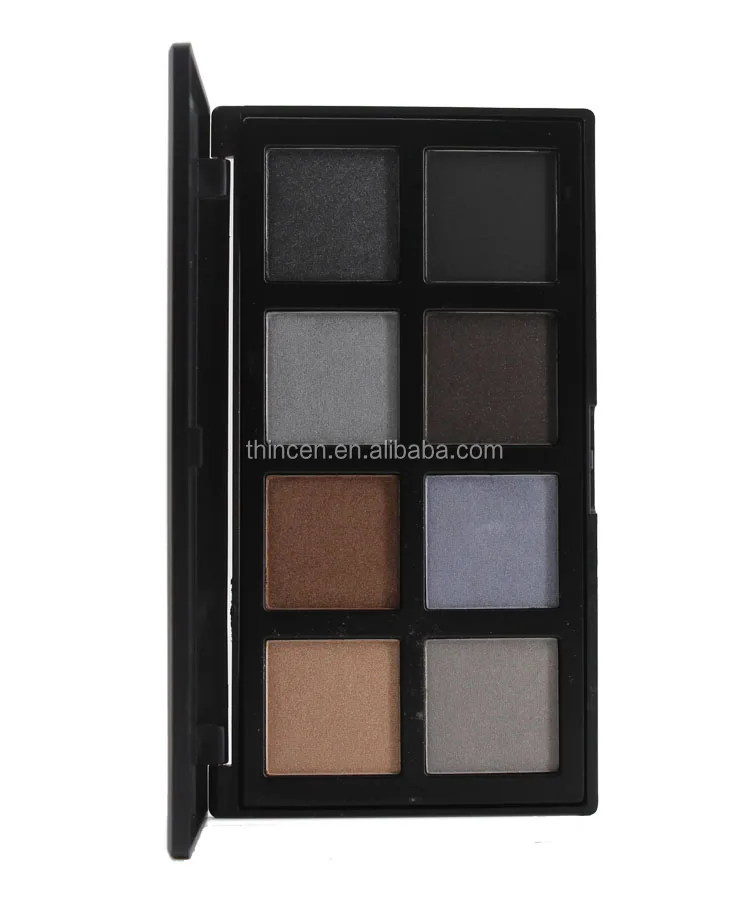8 Colors High Pigment Dry Powder Matte Shimmer Private Label Makeup Eyeshadow Palette