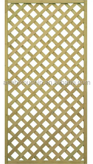 Fur Outdoor Garten Acq Behandelt Holz Gitter Panels Buy Holz