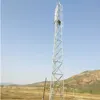 3 legged electricity distribution equipment 30m hot dipped galvanized telecommunication stainless steel tower