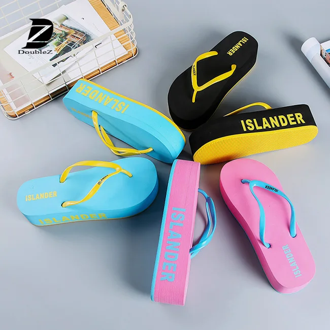 wedge flip flops women