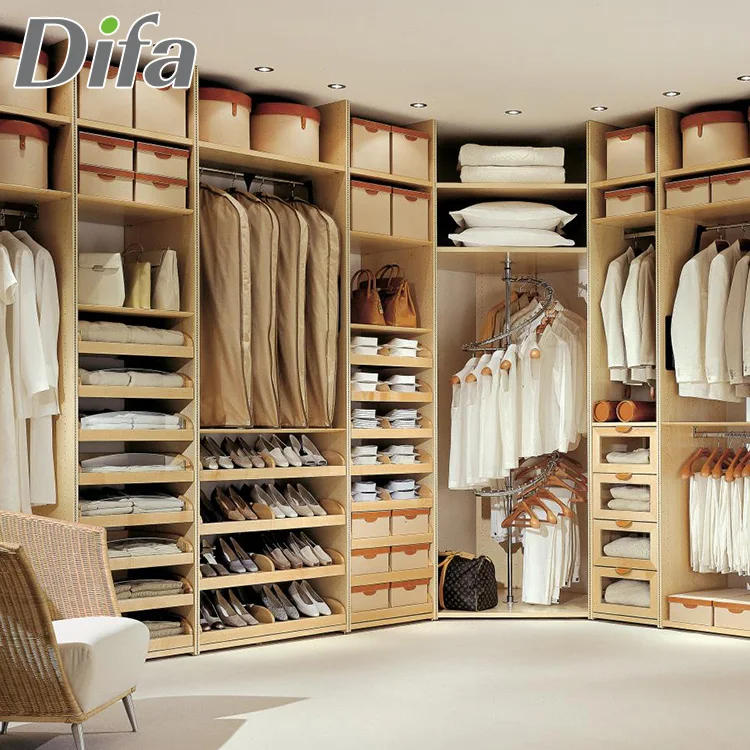 Custom Latest Design Walk In Closet Storage Systems Walk In