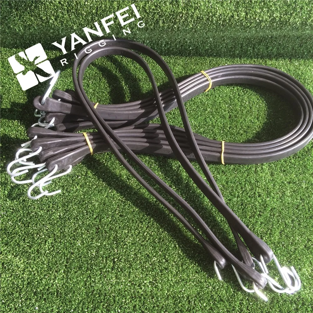 Epdm Rubber Tarp Strap Tie Down Strap With "s" Hooks Buy Epdm Rubber