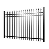 High quality ornaments wrought iron panel fence