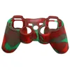 New Arrival Red+Green Color For PS3 Controller Silicon Case
