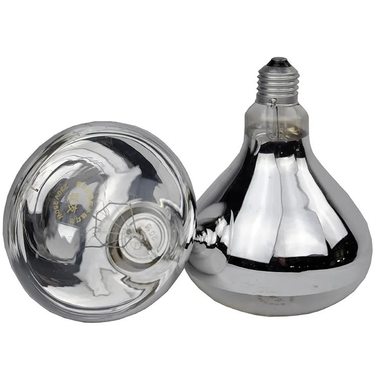 Waterproof Infrared Poultry Heat Lamp,Light Bulb For Chickens Pig Goat
