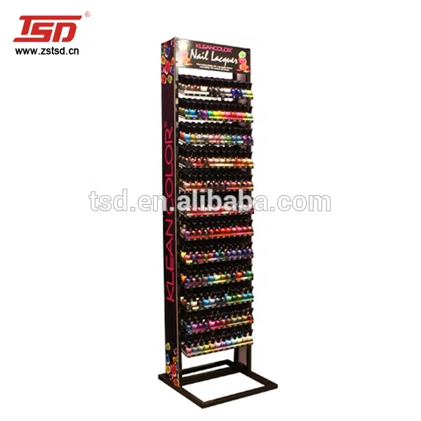 Custom Shopping Mall High Quality Essie Nail Polish Floor Display,Nail