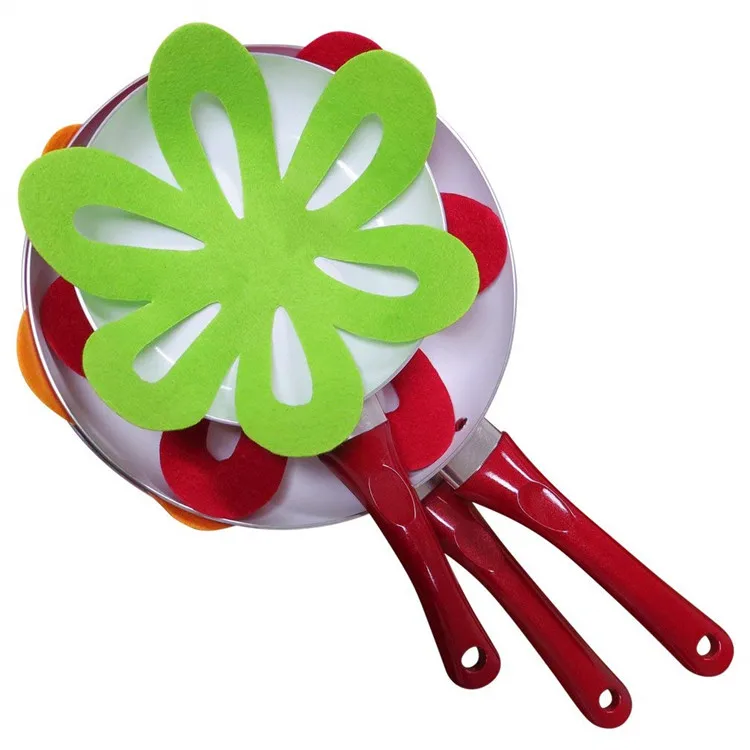 Cookware Stacking Protectors Pots And Pans Dividers Separator Flower