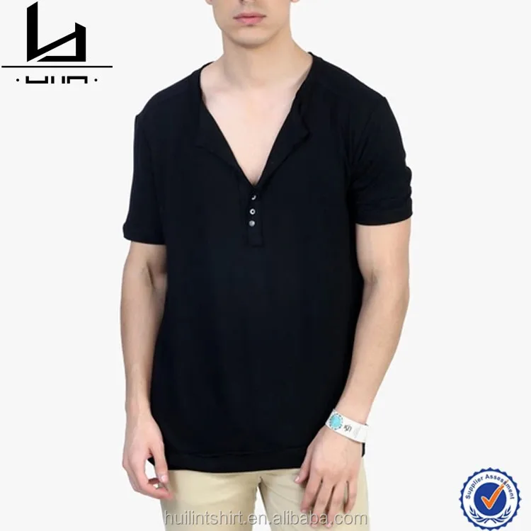 deep v neck t shirt online shopping