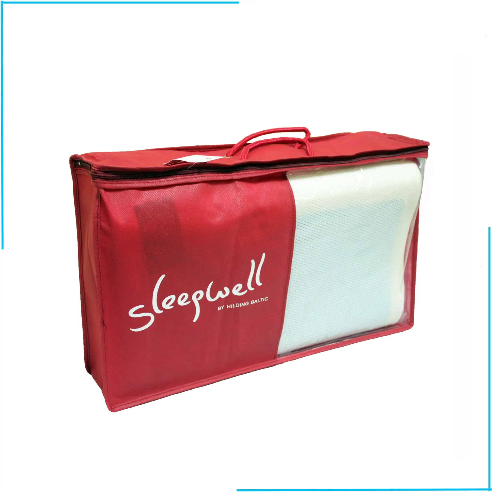 Good Quality Non Woven Custom Bedding Packaging Bag Zip Lock Plastic