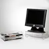 Wholesale Acrylic 2-in-1 Stackable Monitor Stand & Paper Tray Unit