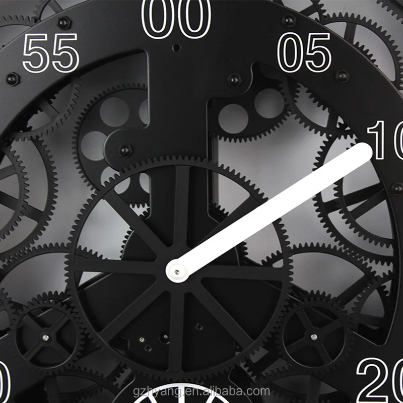 Ce Rohs Home Decor Moving Big Gear Wall Clock Large Wall Clock Buy