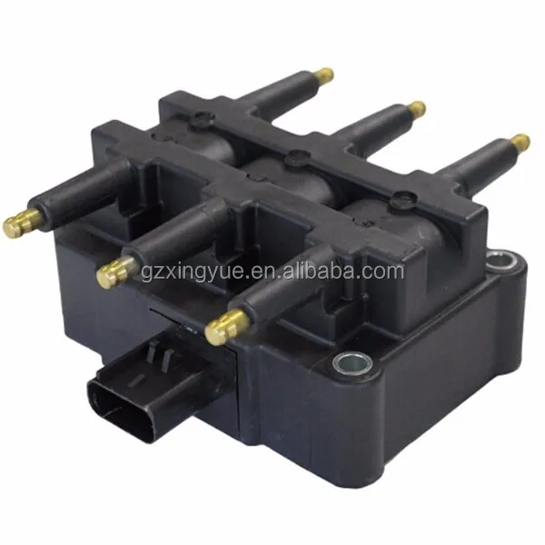 UF305 Ignition Coil & Spark Plug Kit - 6 Cylinder Set For 2001-2010 Dodge/Chrysler Minivans 3.3L 3.8L V6