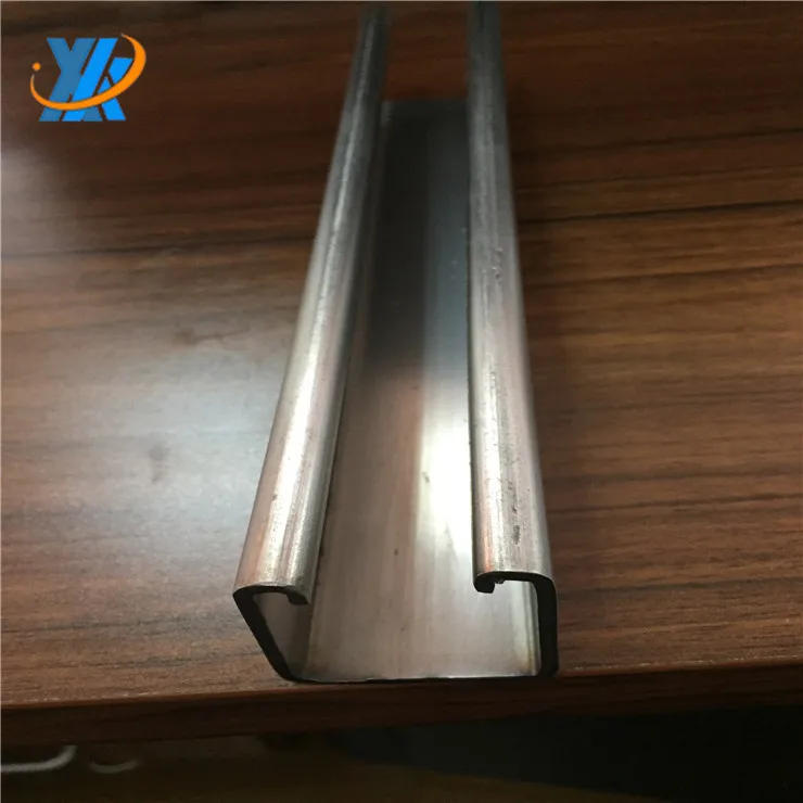 Ss304/ss316 Stainless Steel Strut C Channel U Channel And Fittings