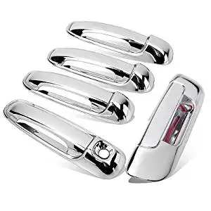 Chrome For Dodge Ram DS//DJ 4DR Tailgate+Door Handle+Mirror Cover