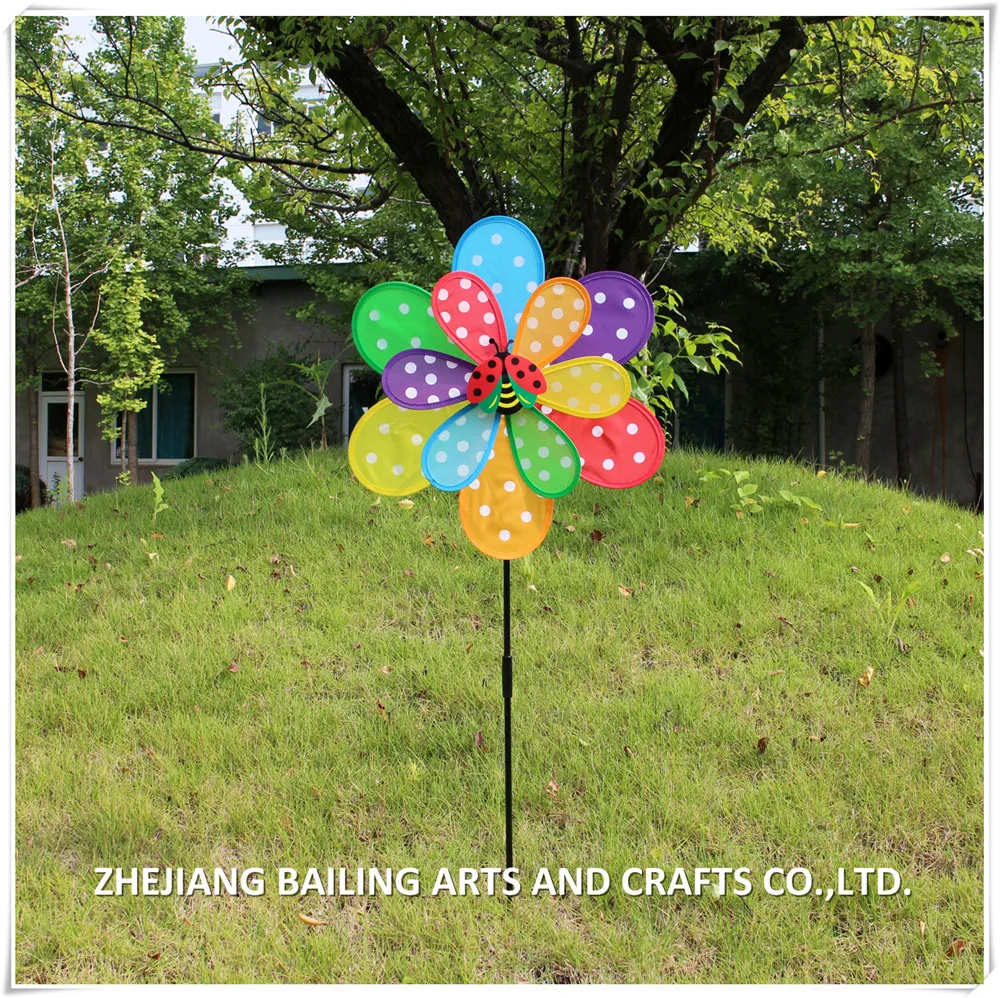 China Rainbow Flower Petal Ornamental Garden Windmill Buy Flower