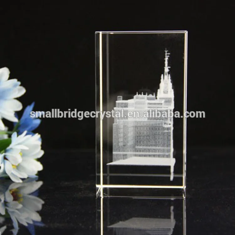 product laser engraved crystal 3d building-24