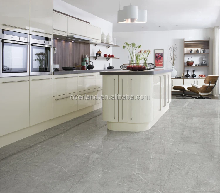 Living room glossy large size grey full polished glazed tile 1200x600 gray ceramic floor tile