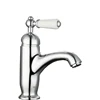 Brass hot sale deck mounted with chrome singer lever classical style basin faucets&taps