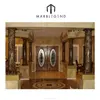Luxury chateau and palace design natural stone interior decoration pillar