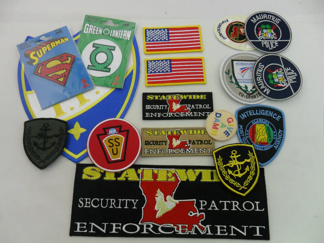 Small Order Custom Made Embroidered Sew On Patches Fabric Patch Buy