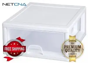 Buy Sterilite 23018006 16 Quart Stacking Drawer Clear By