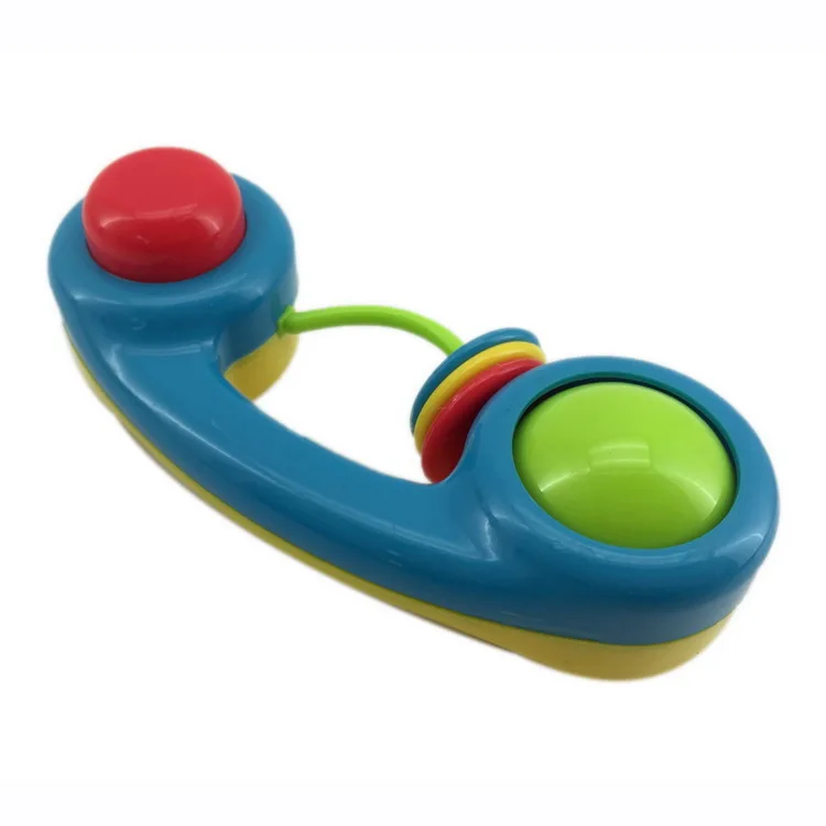Educational Plastic Phone Shape Rattle Wrist Rattle Toy For Baby Buy