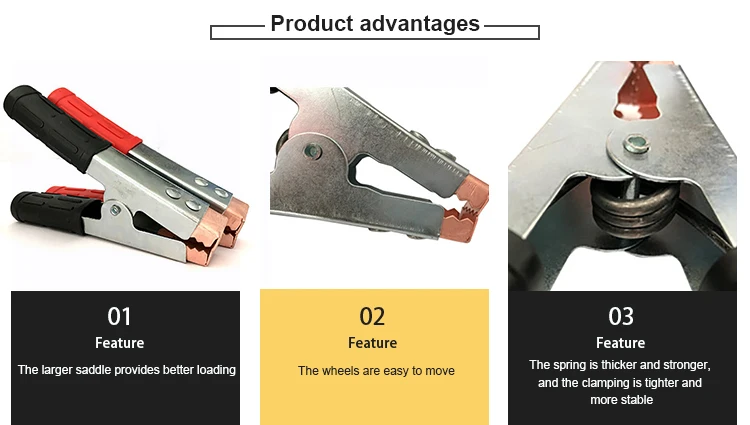 Heavy Duty 100 Amp 200Amp Insulated Battery Clamp
