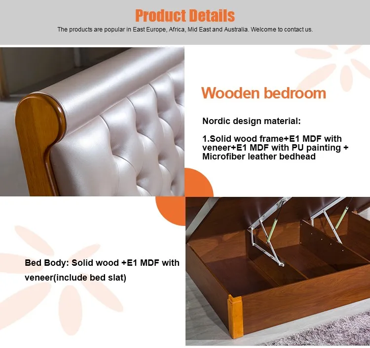Modern Wood Double Bed Designs With Box Buy Wood Double Bed Designs