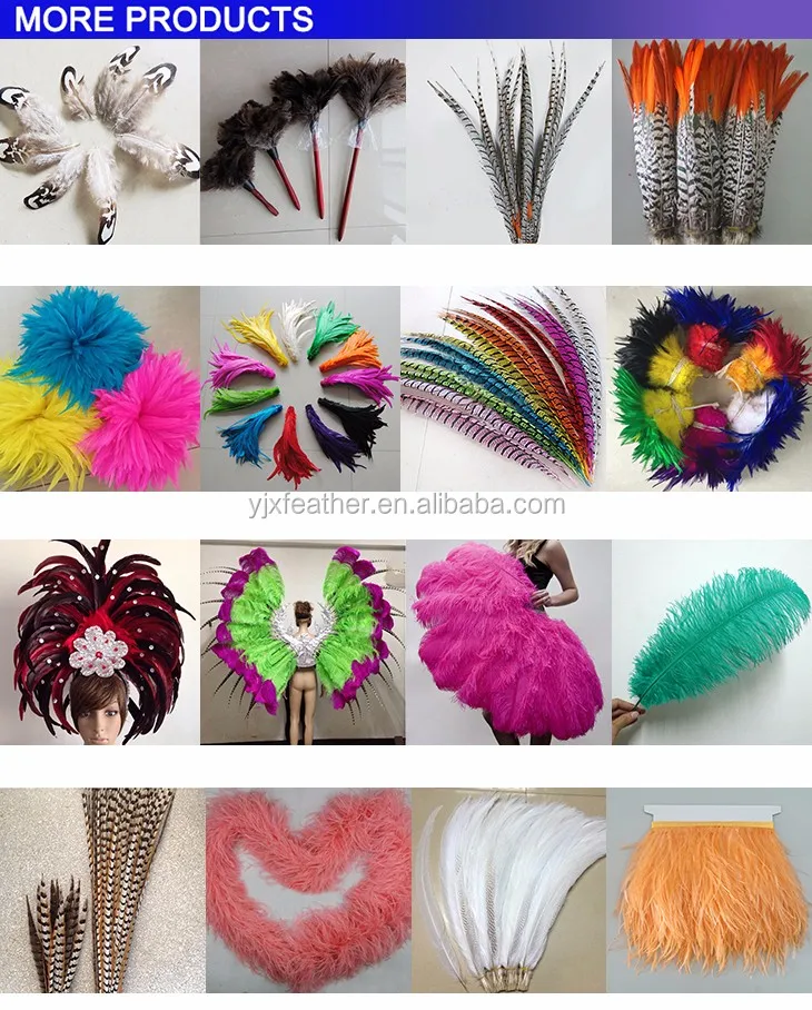 Factory Fluffy Soft Boa Fabric Ostrich Feather Artificial Feather Boa